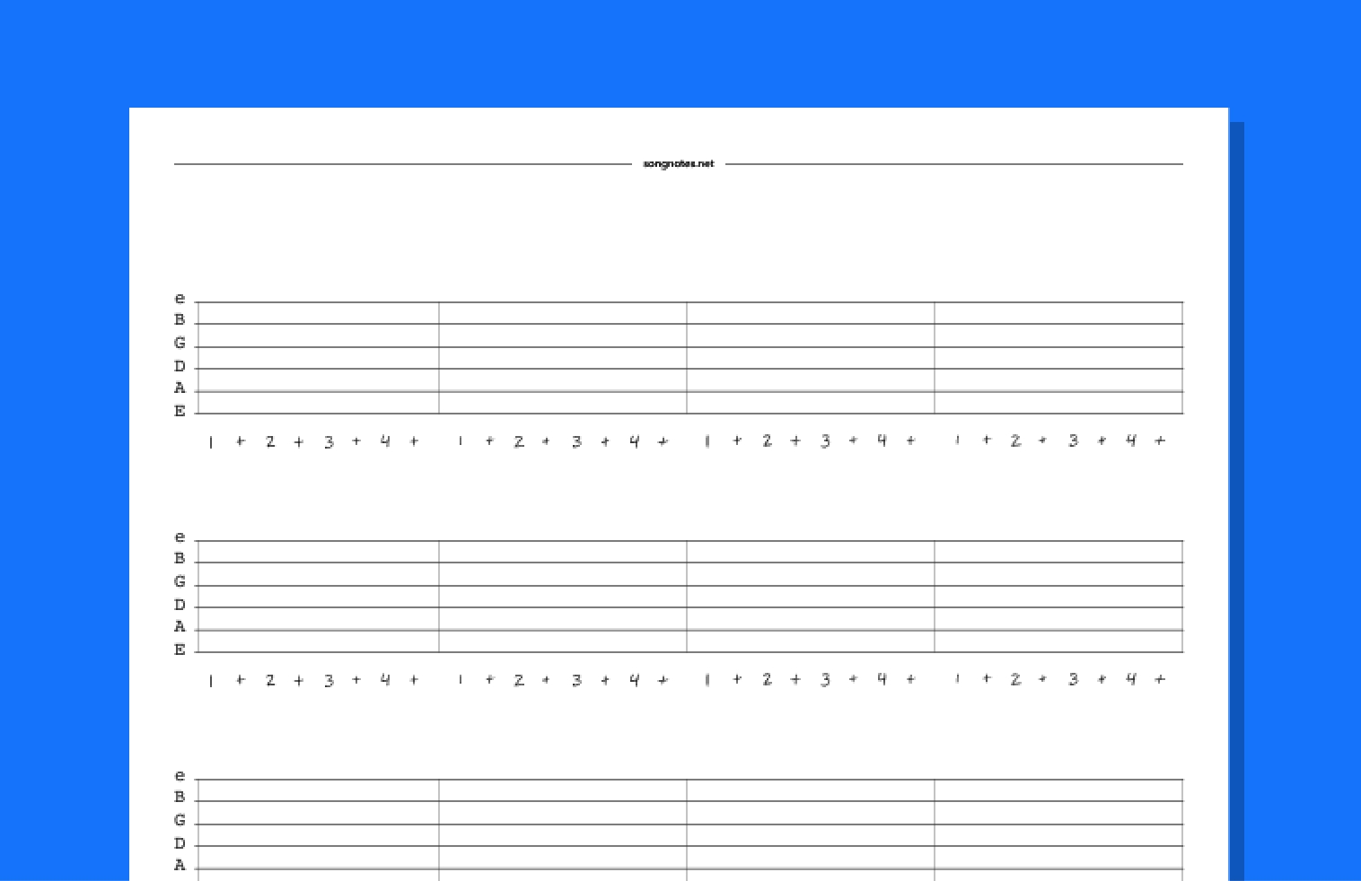 Free Printable Sheet Music With Lyrics Guitar