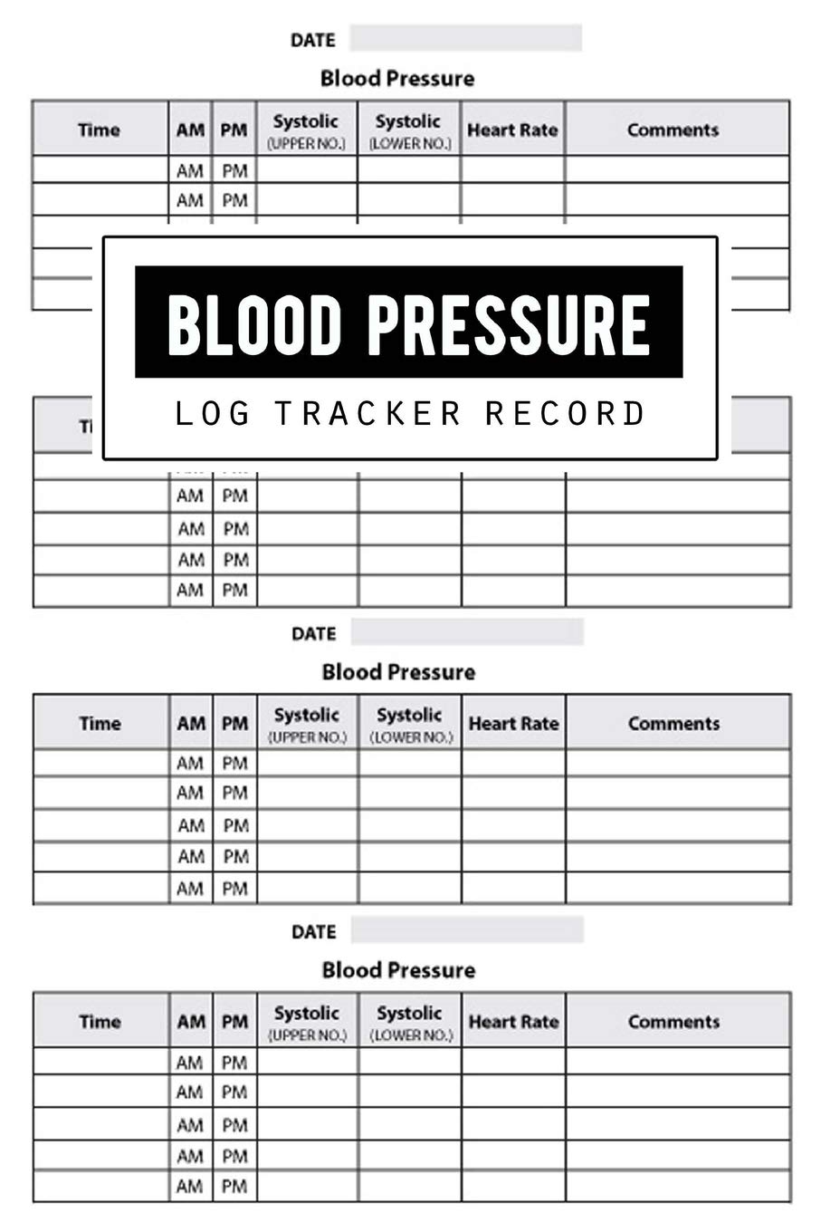Blood Pressure Log Record Health Planner Blood Pressure Tracker Blood Pressure Journal Blood Pressure Form Template Blood Pressure Sheet Blood Pressure Monitoring Chart 6 X 9 Inch 100 Pages Publishing BG 9781723599477 Amazon Books