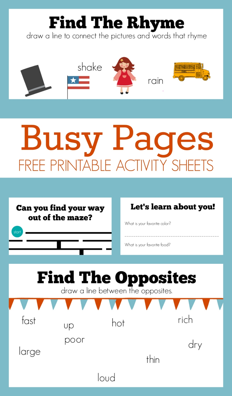 Free Printable Sheet