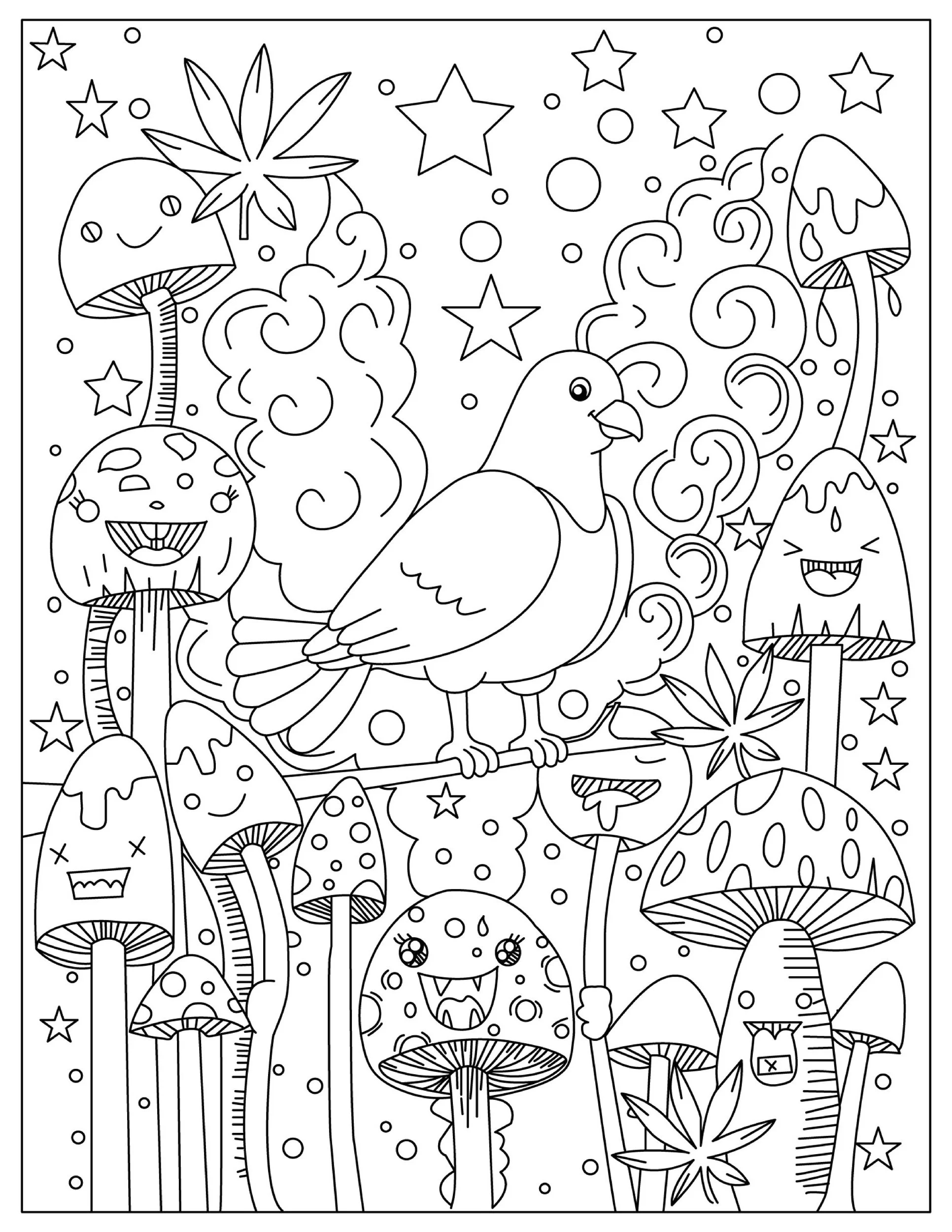 Free Printable Coloring Sheets For Adults