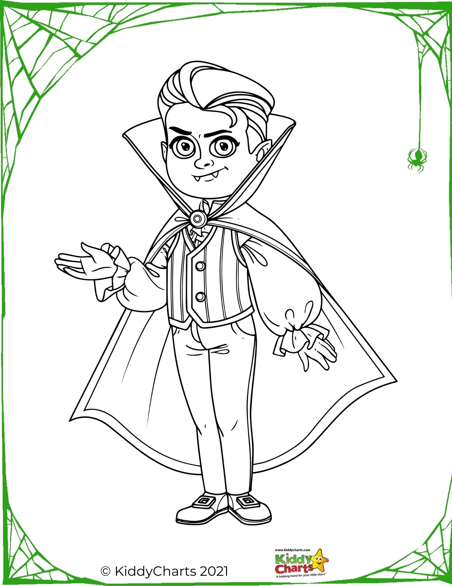 Cute Halloween Coloring Pages Coloring Book To Print KiddyCharts Shop