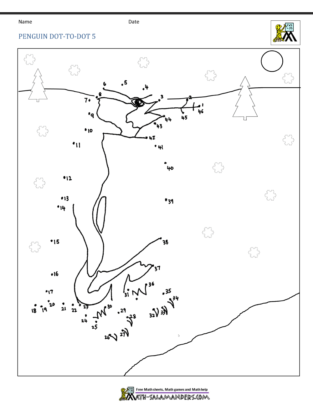 Dot To Dot Printables Up To 50