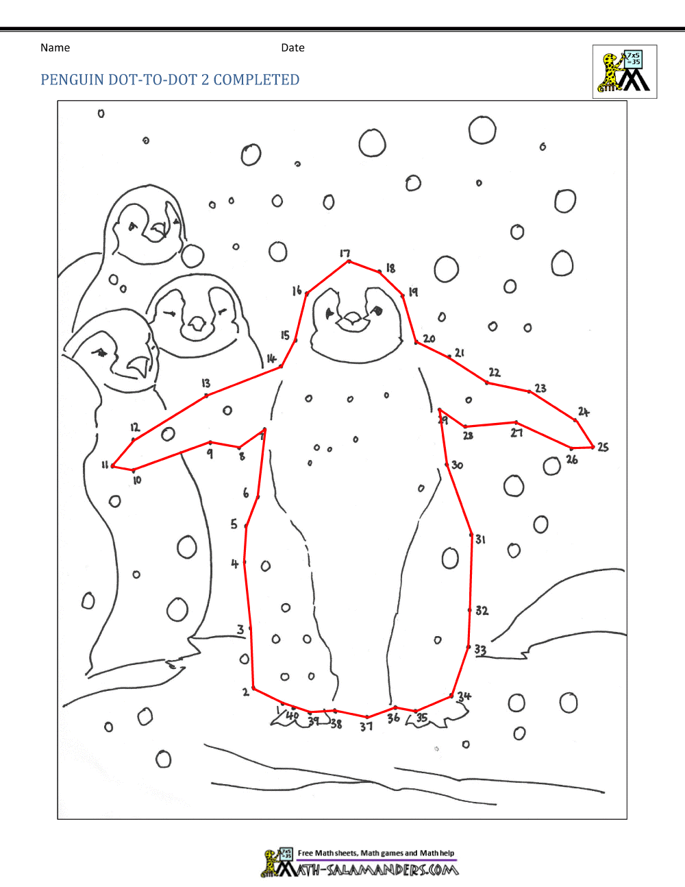 Dot To Dot Printables Up To 50