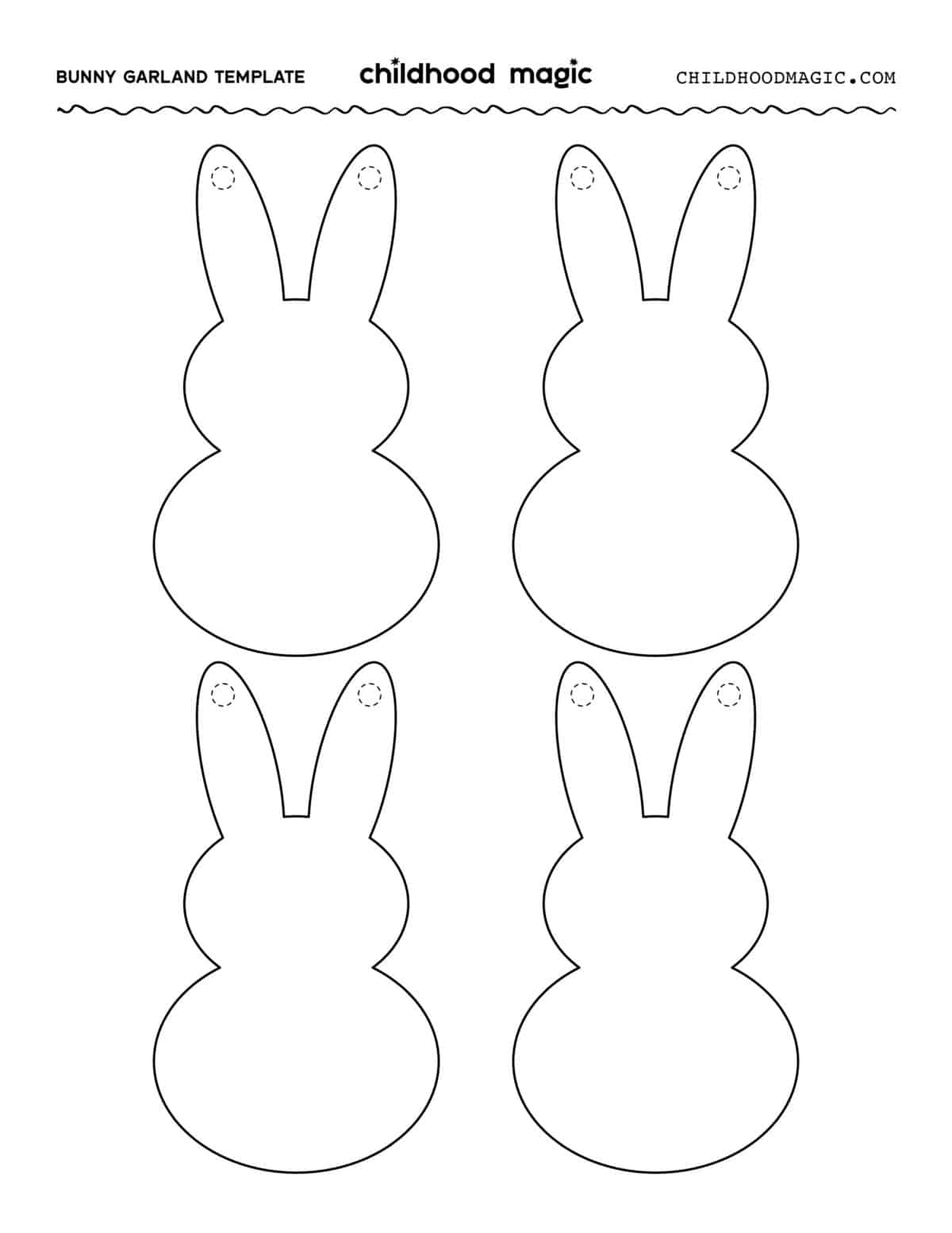 Free Easter Bunny Printables