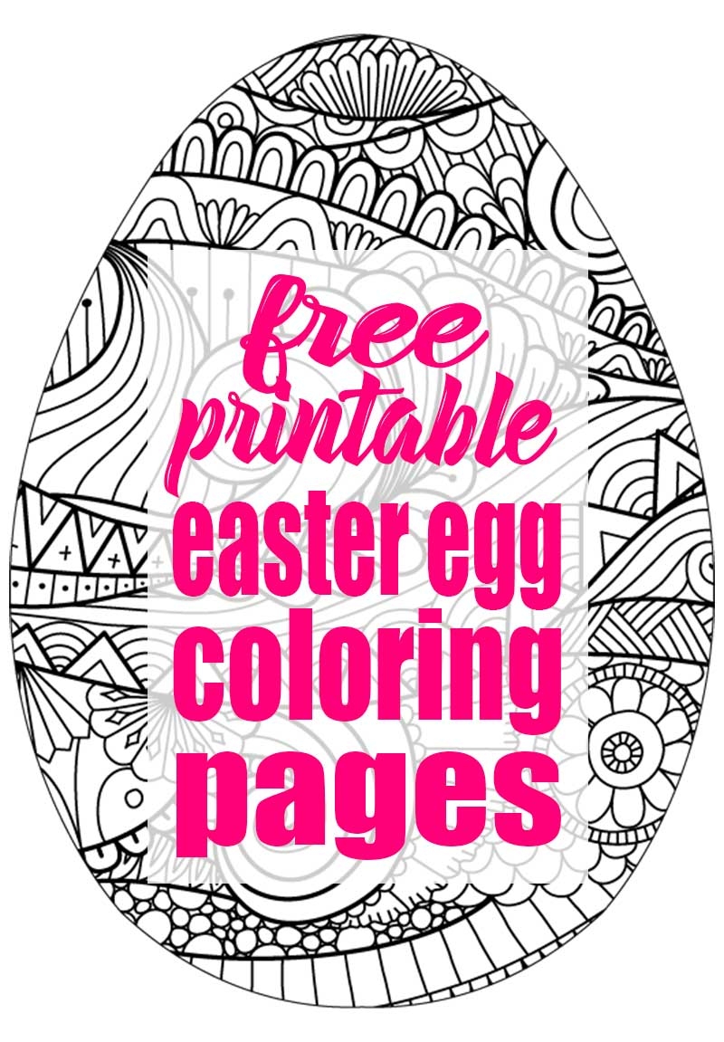 Free Easter Egg Printables
