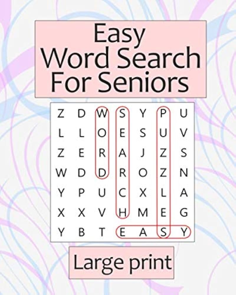 Free Printable Word Puzzles For Seniors