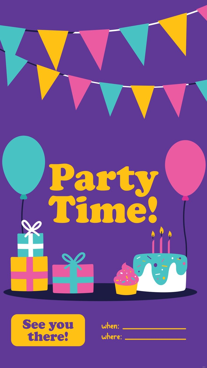 Editable Birthday Invitation Templates In PDF To Download