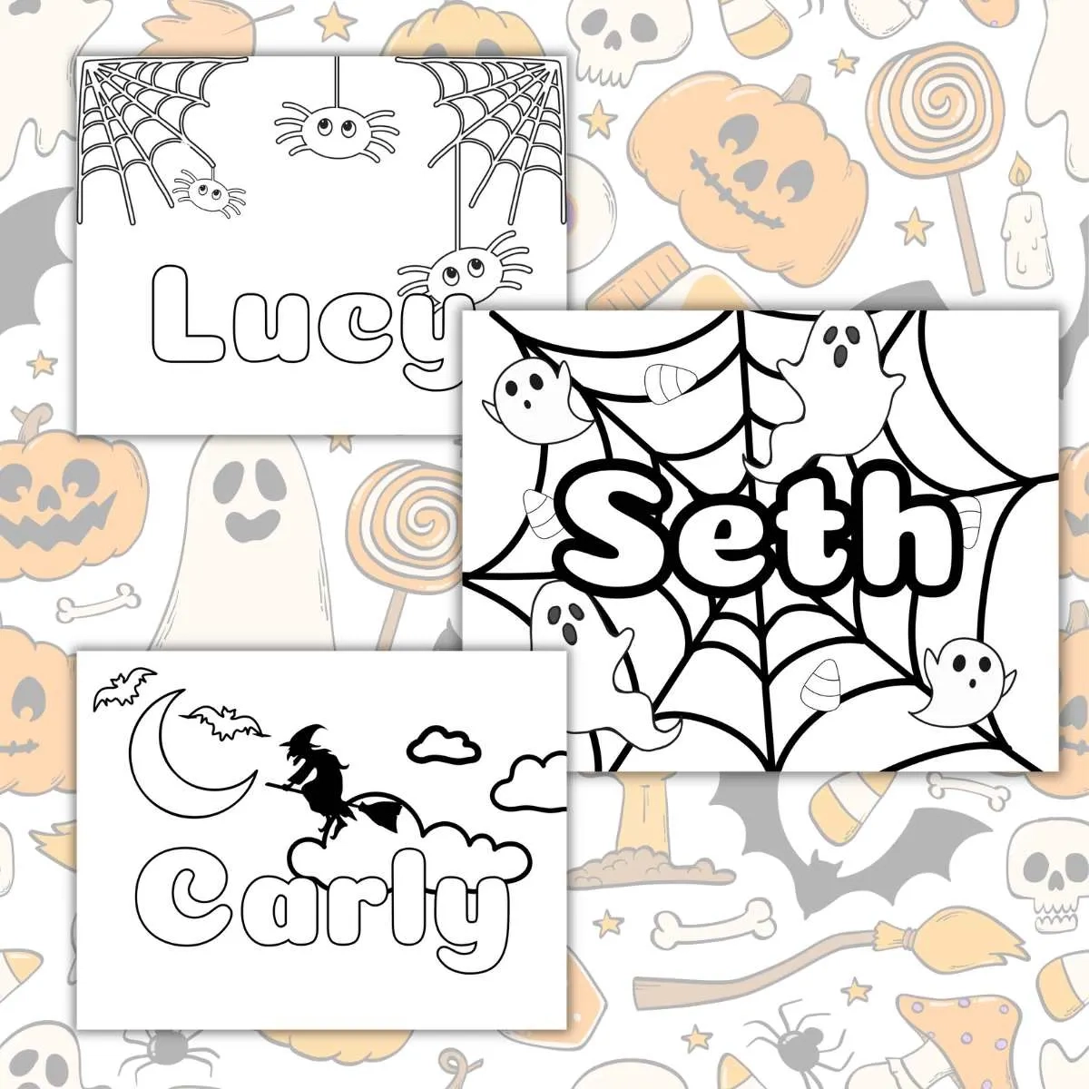 Free Printable Halloween Coloring Sheets