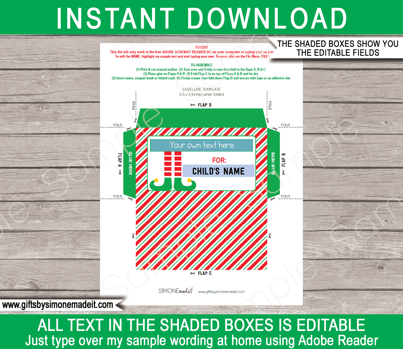 Elf On The Shelf Free Printables Pdf Download