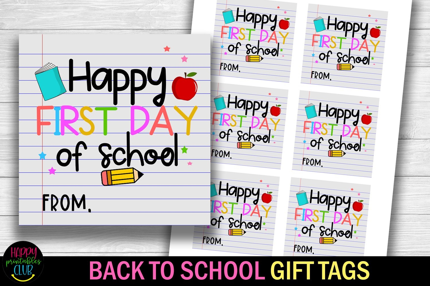Free First Day Of School Printables