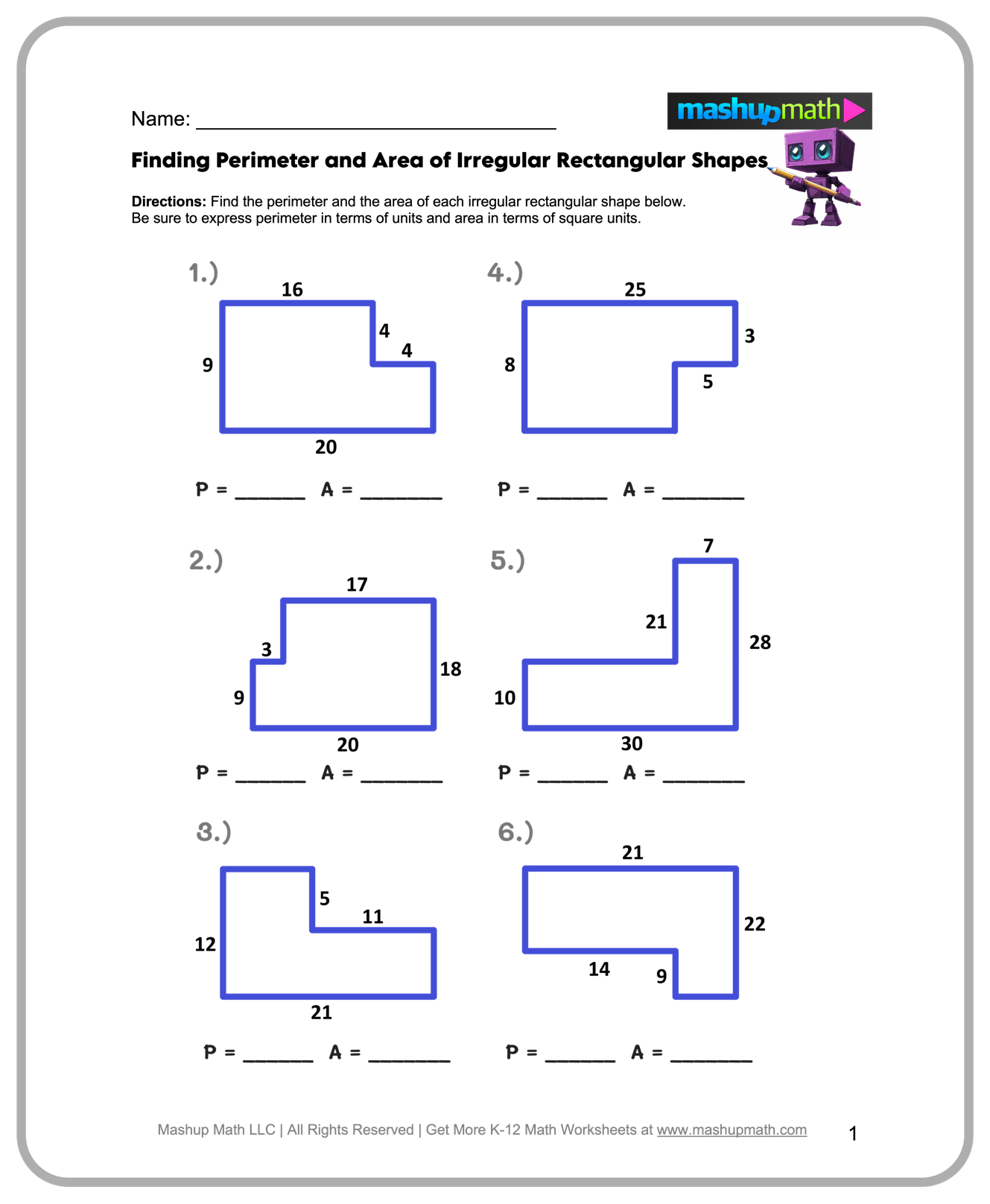 Free Printable Math Worksheets For 5th Grade