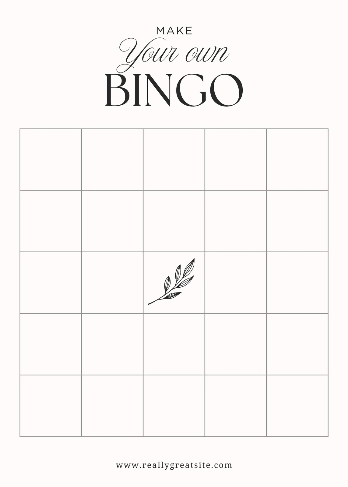 Free And Customizable Bingo Templates Canva