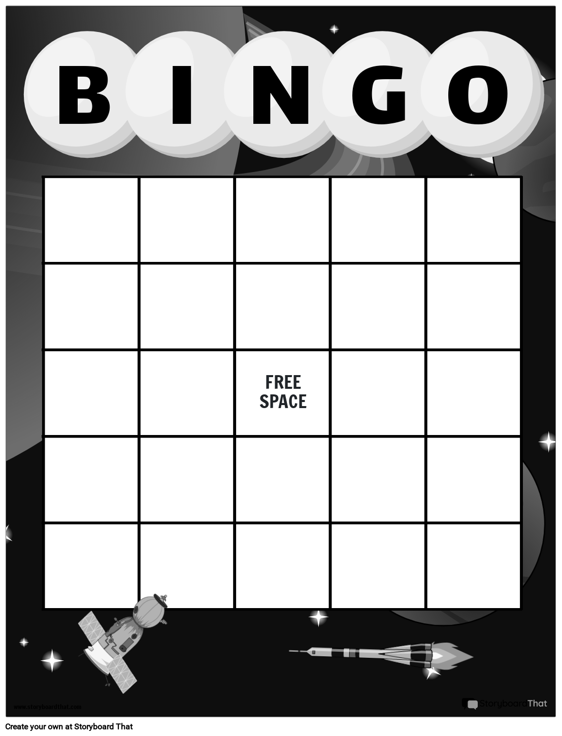 Free Printable Bingo Cards Template