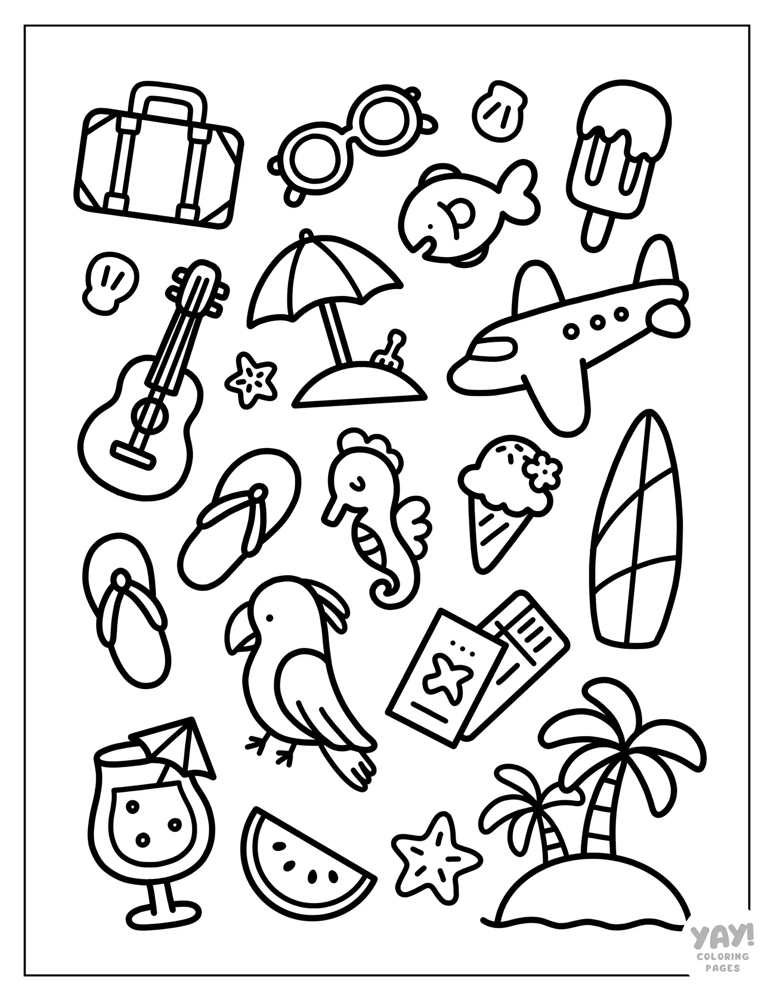 Free Coloring Pages From Yay Coloring Pages Free Printables