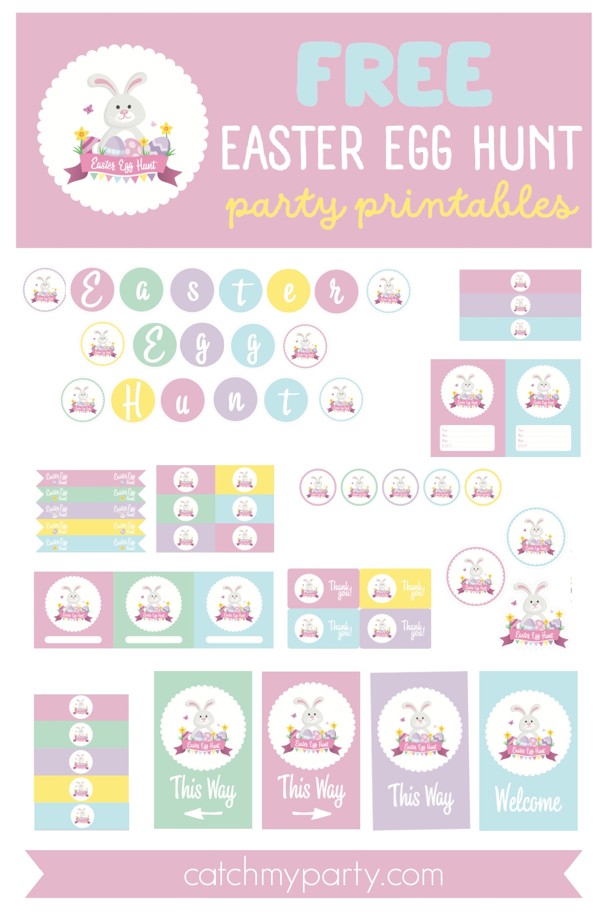 Easter Egg Hunt Printables Free