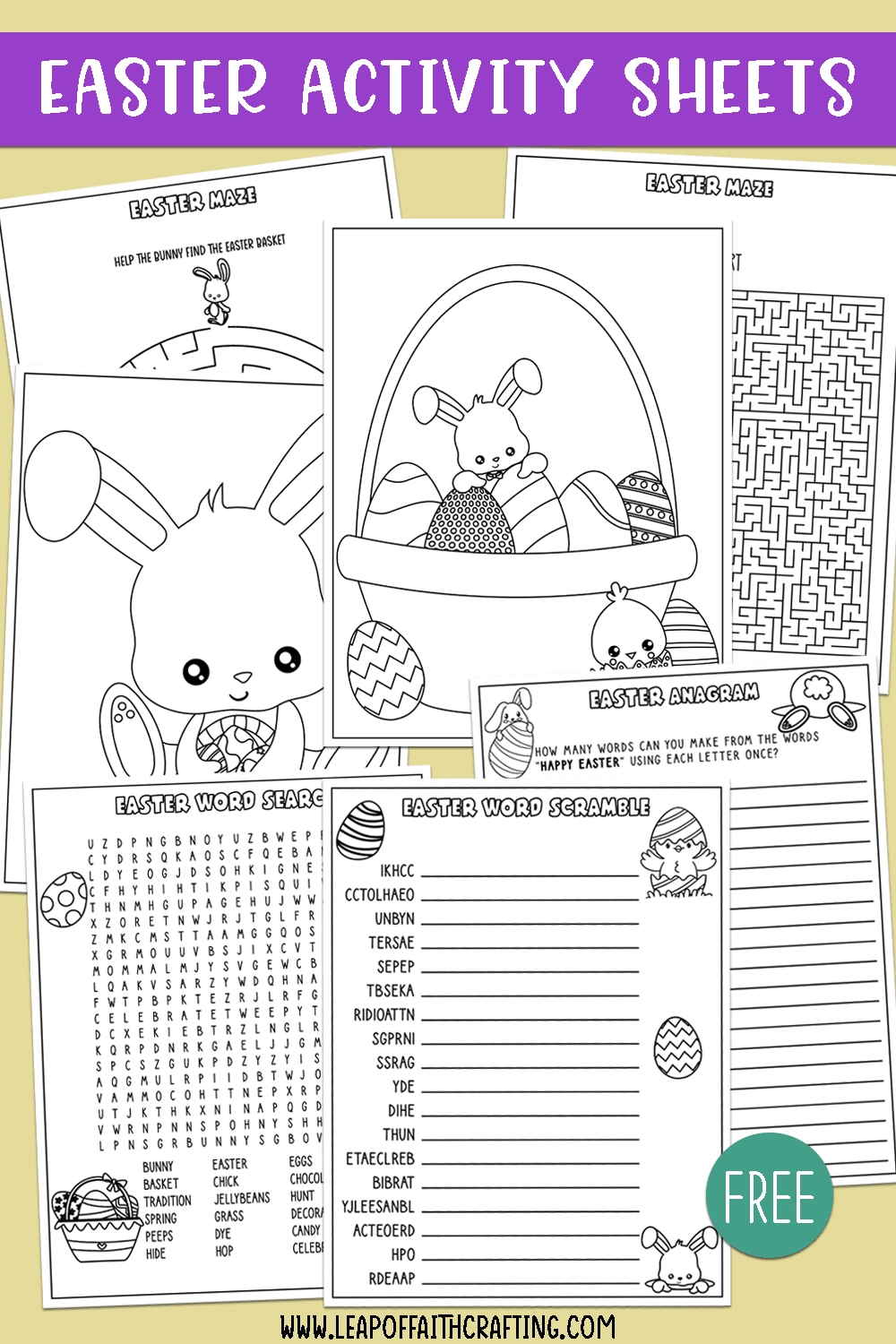Easter Printables Free Pdf