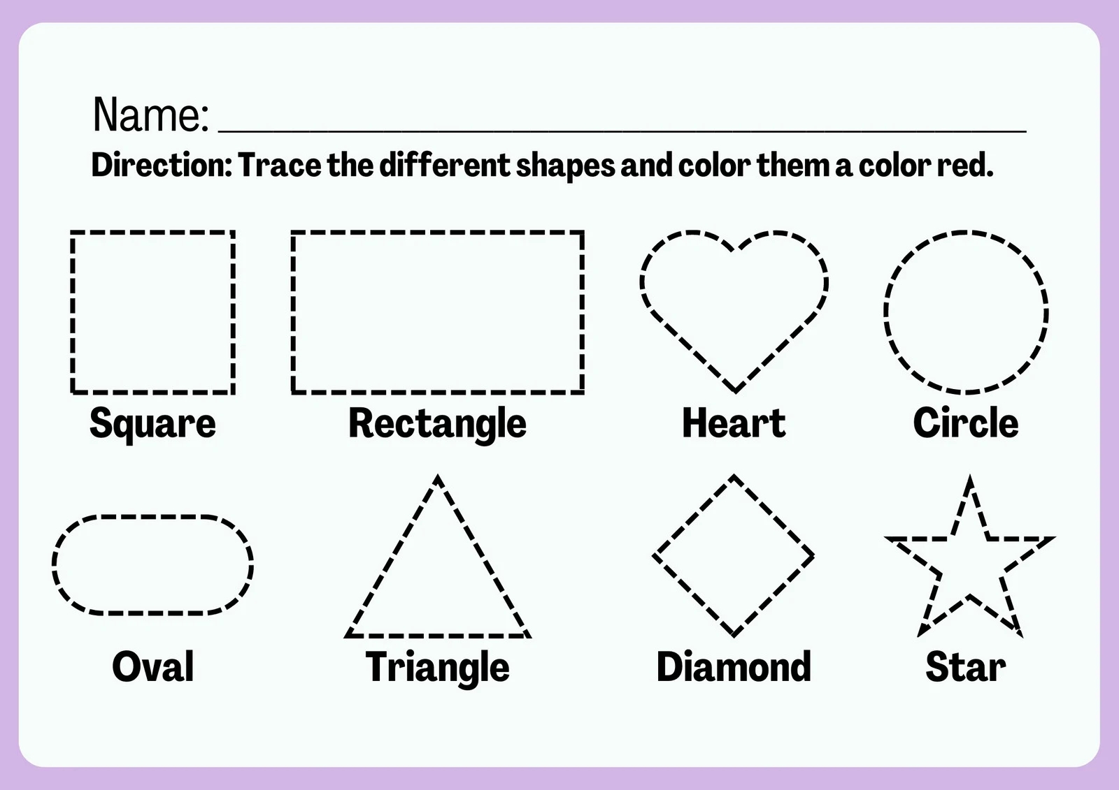 Free Editable Kindergarten Worksheet Templates Canva