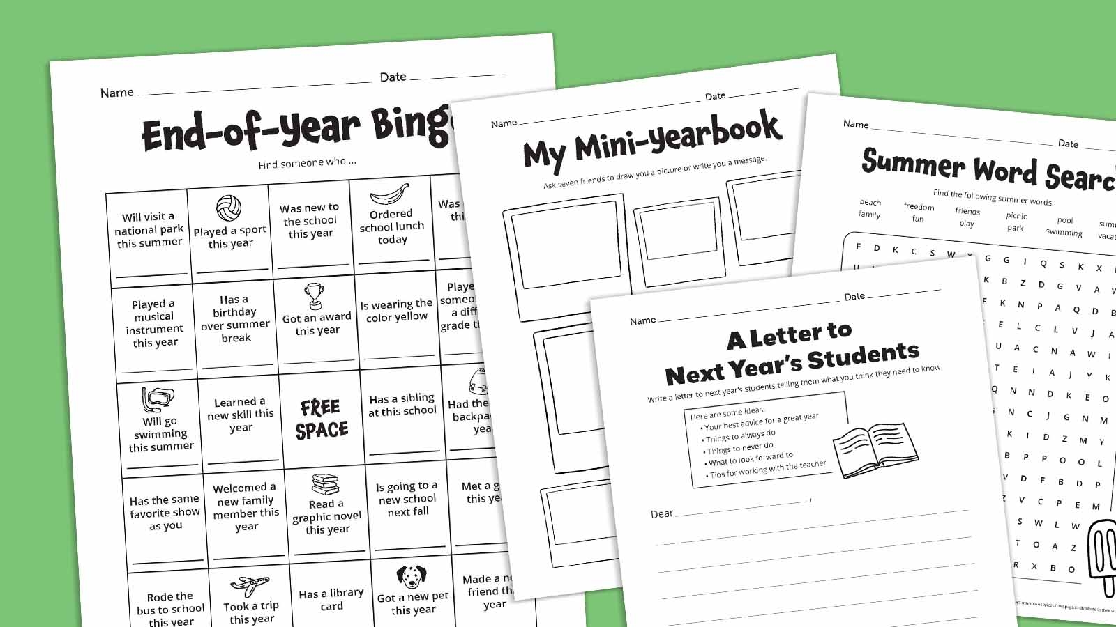 Free Homeschool Printables For 9th Grade