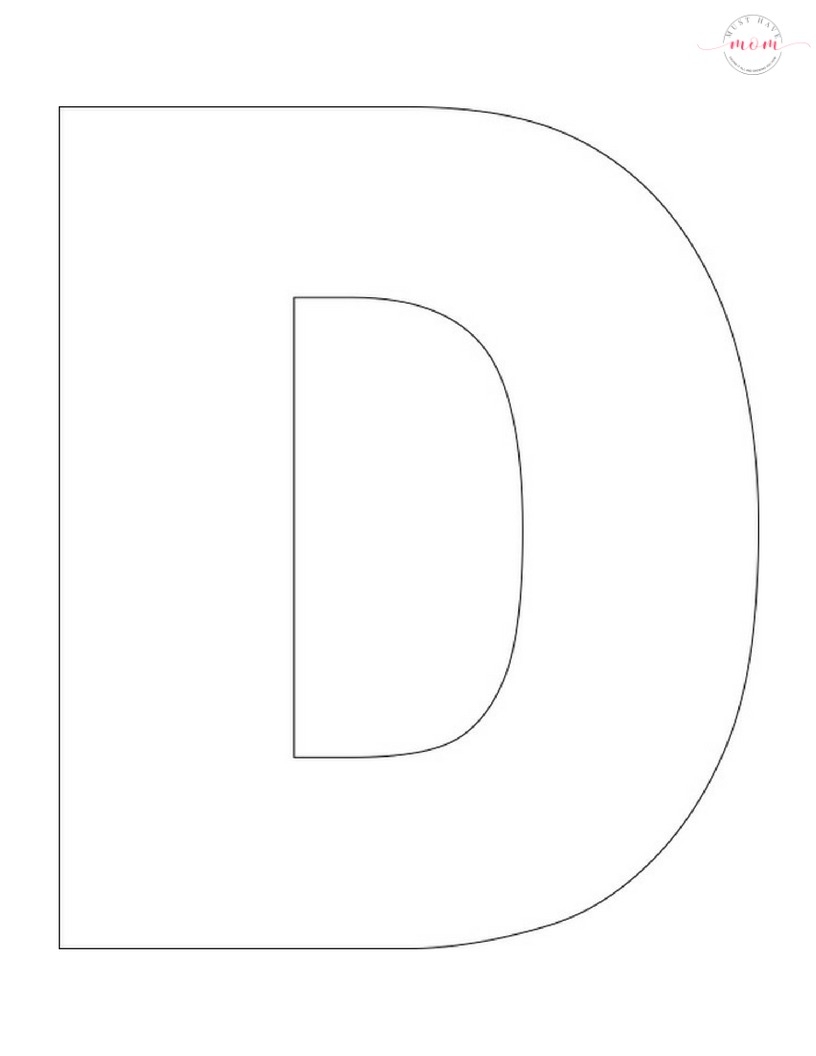 Free Printable Alphabet Stencils