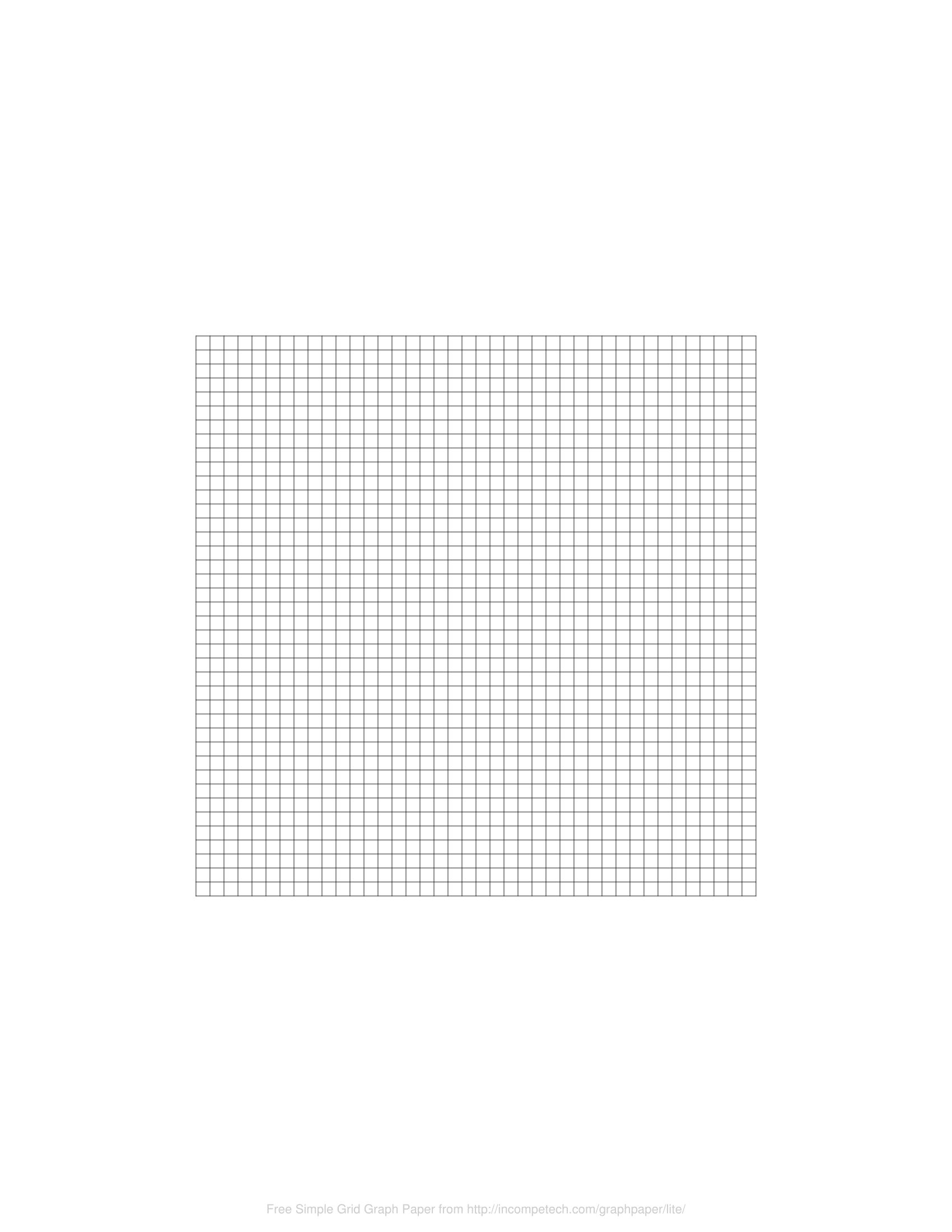 Free Graph Paper Printable