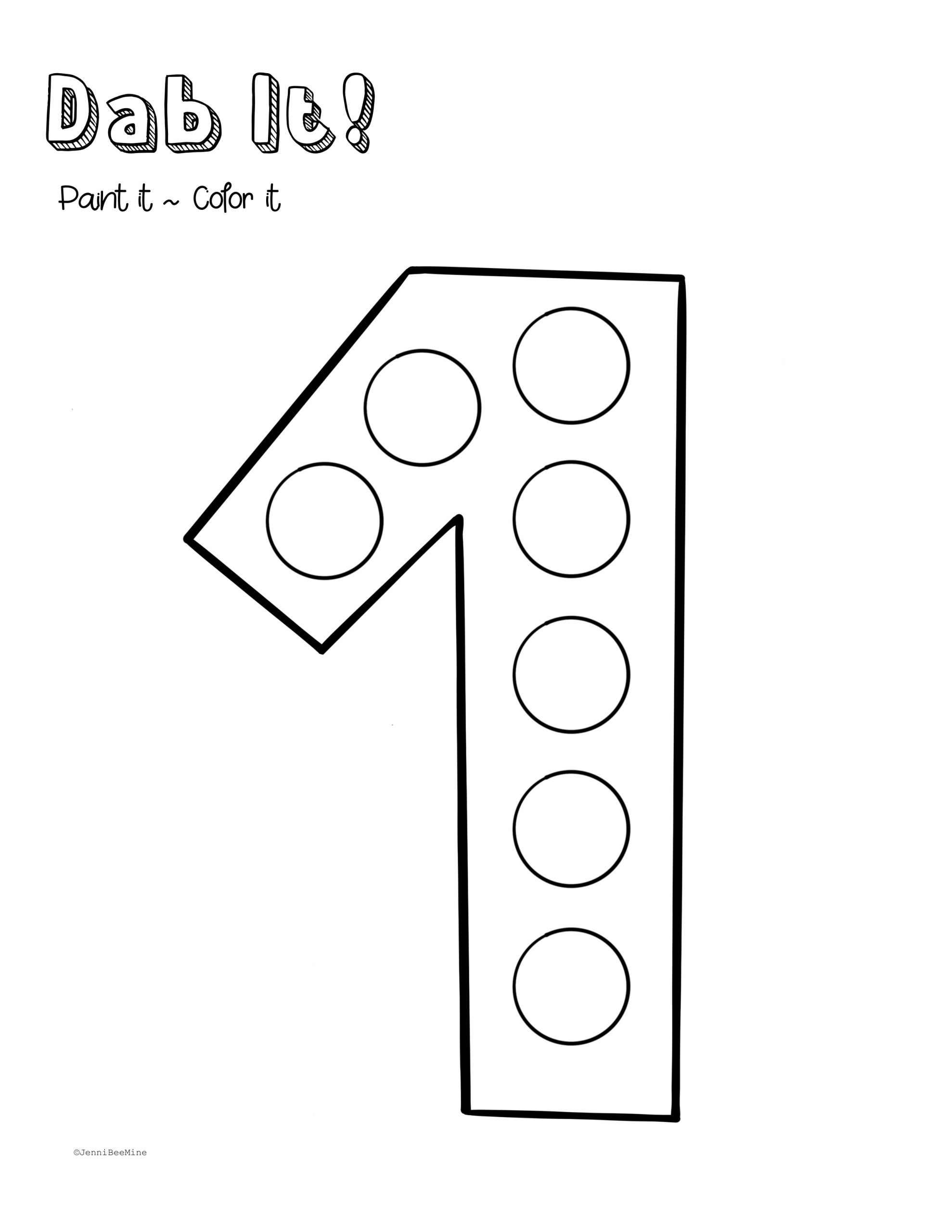 Free Preschool Printables