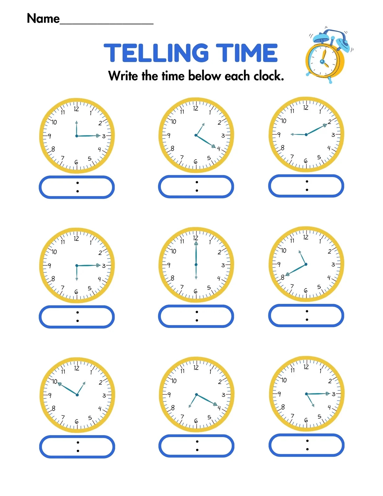 Free Printable 2nd Grade Math Worksheet Templates Canva