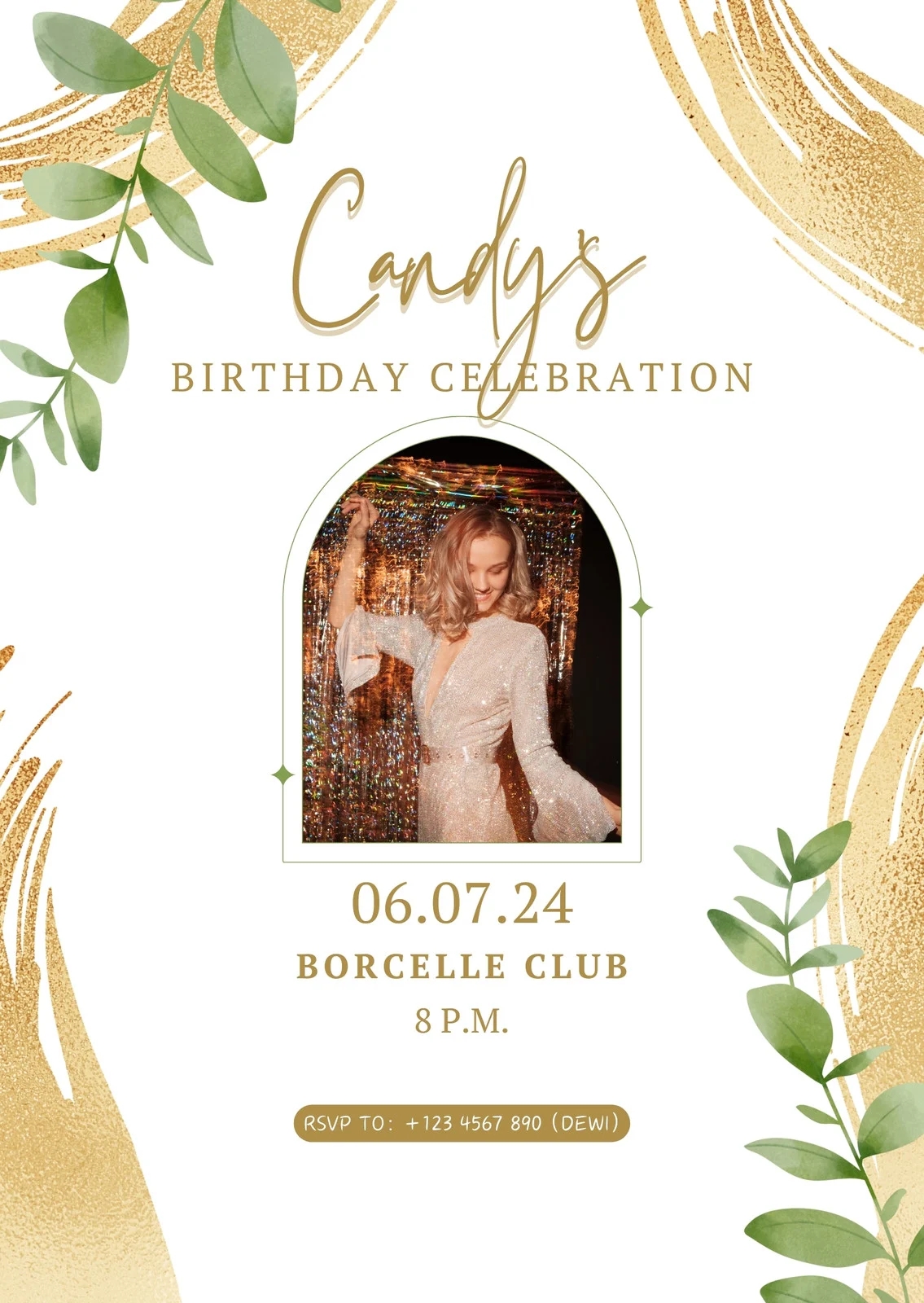 Free Printable Adult Birthday Invitation Templates Canva