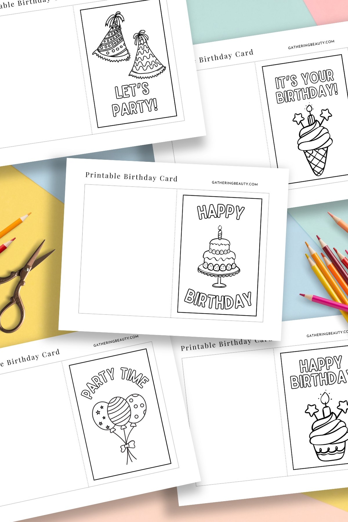 Birthday Cards Free Printable Kids