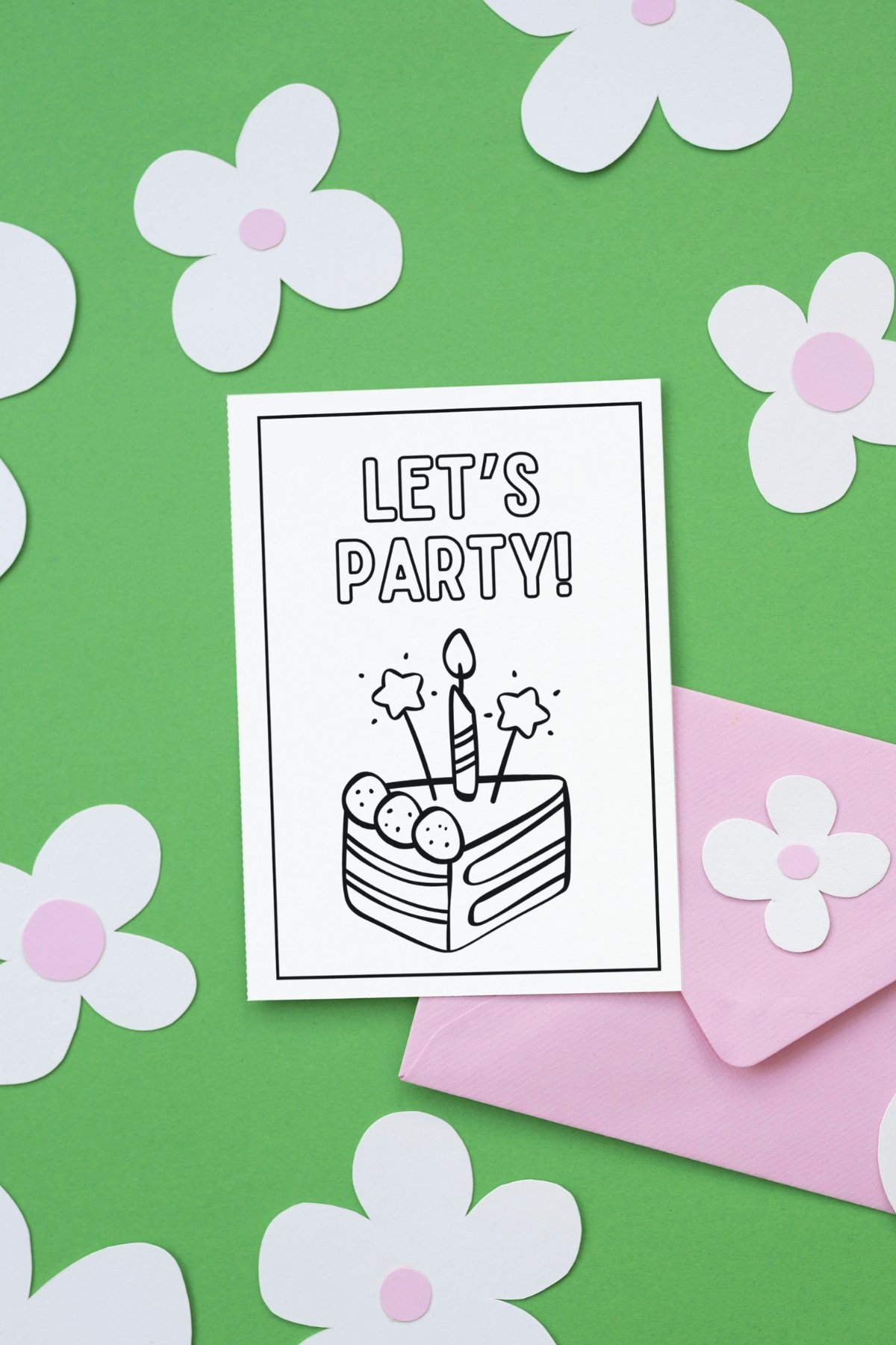 Free Printable Birthday Cards To Colour Gathering Beauty