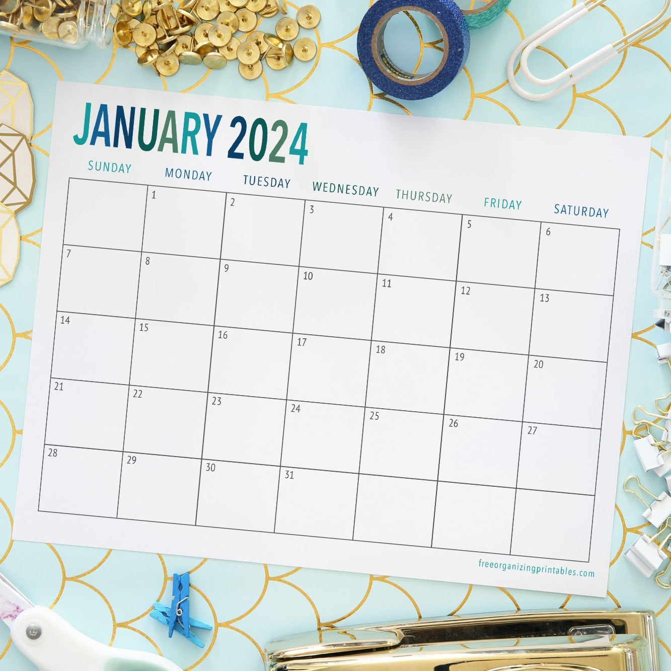 Printable Calendar Free