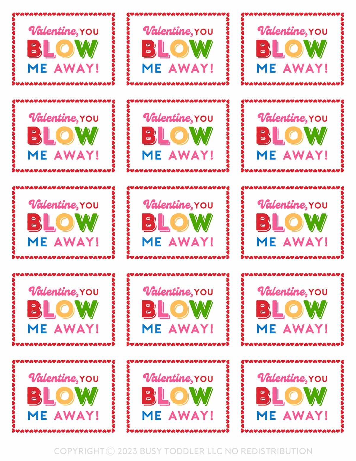 Printable Valentine Cards Free Pdf