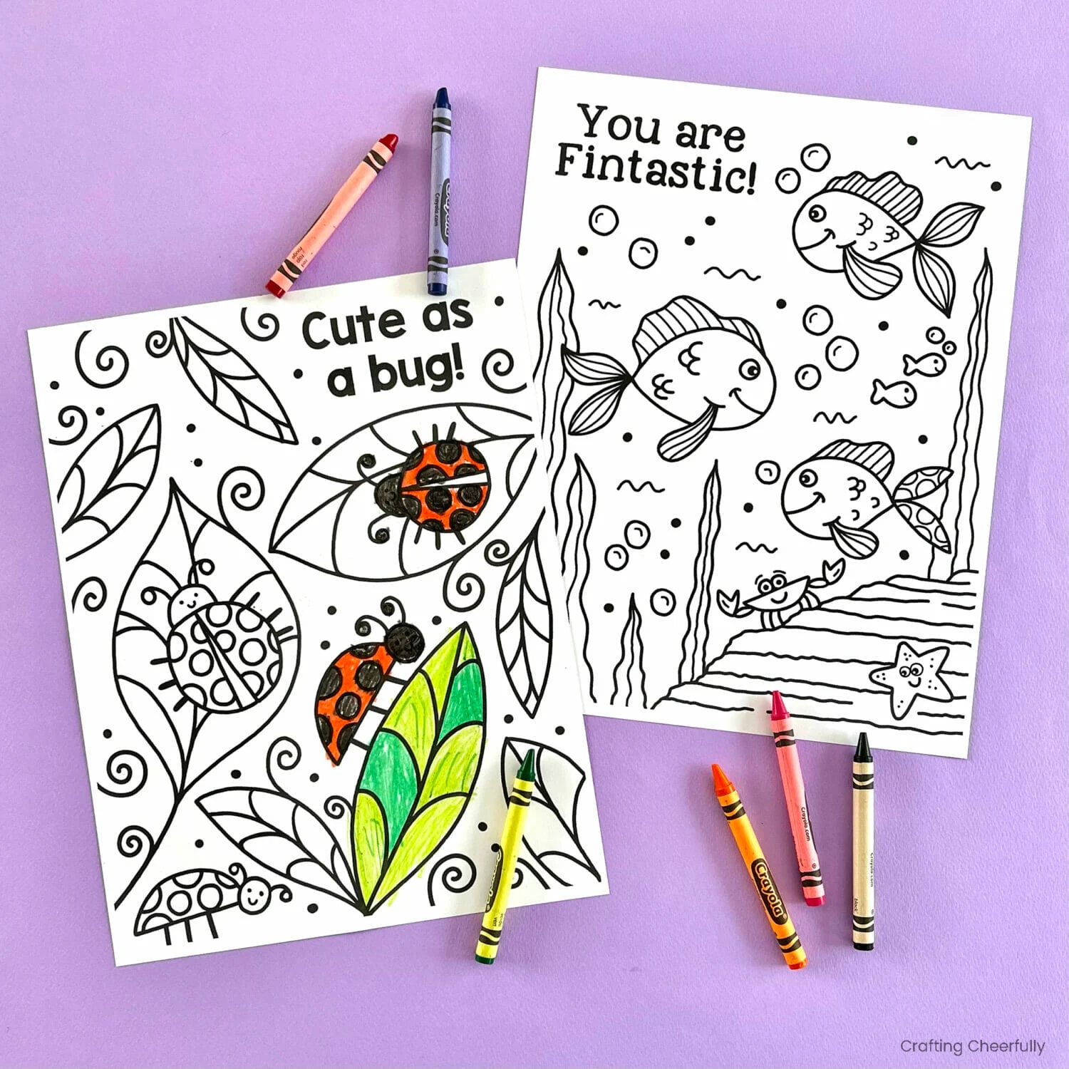 Free Printable Coloring Pages For Kids Crafting Cheerfully