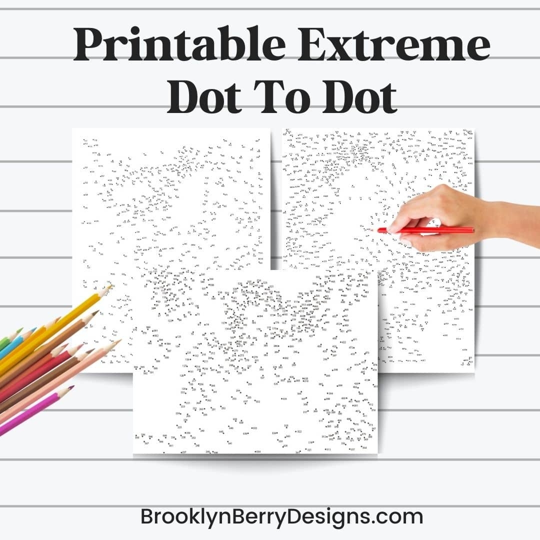 Adult Dot To Dot Printables Free