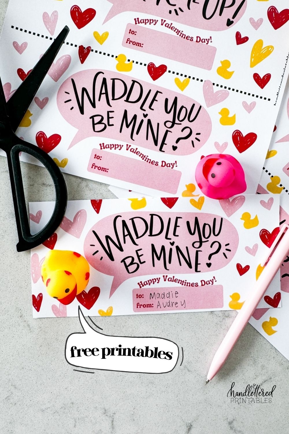 Valentine Cards Free Printables