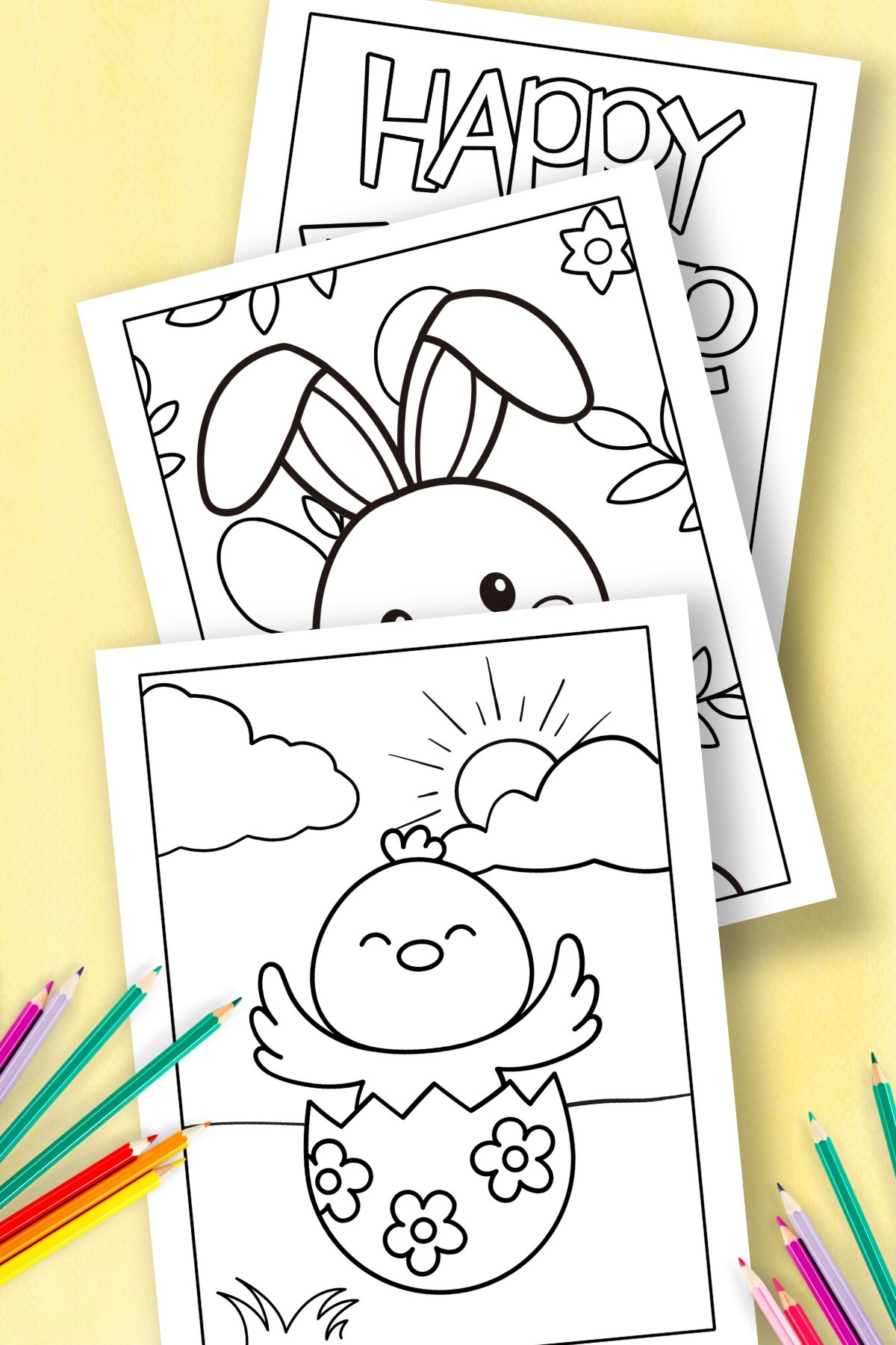 Free Printable Easter Colouring Pages Gathering Beauty