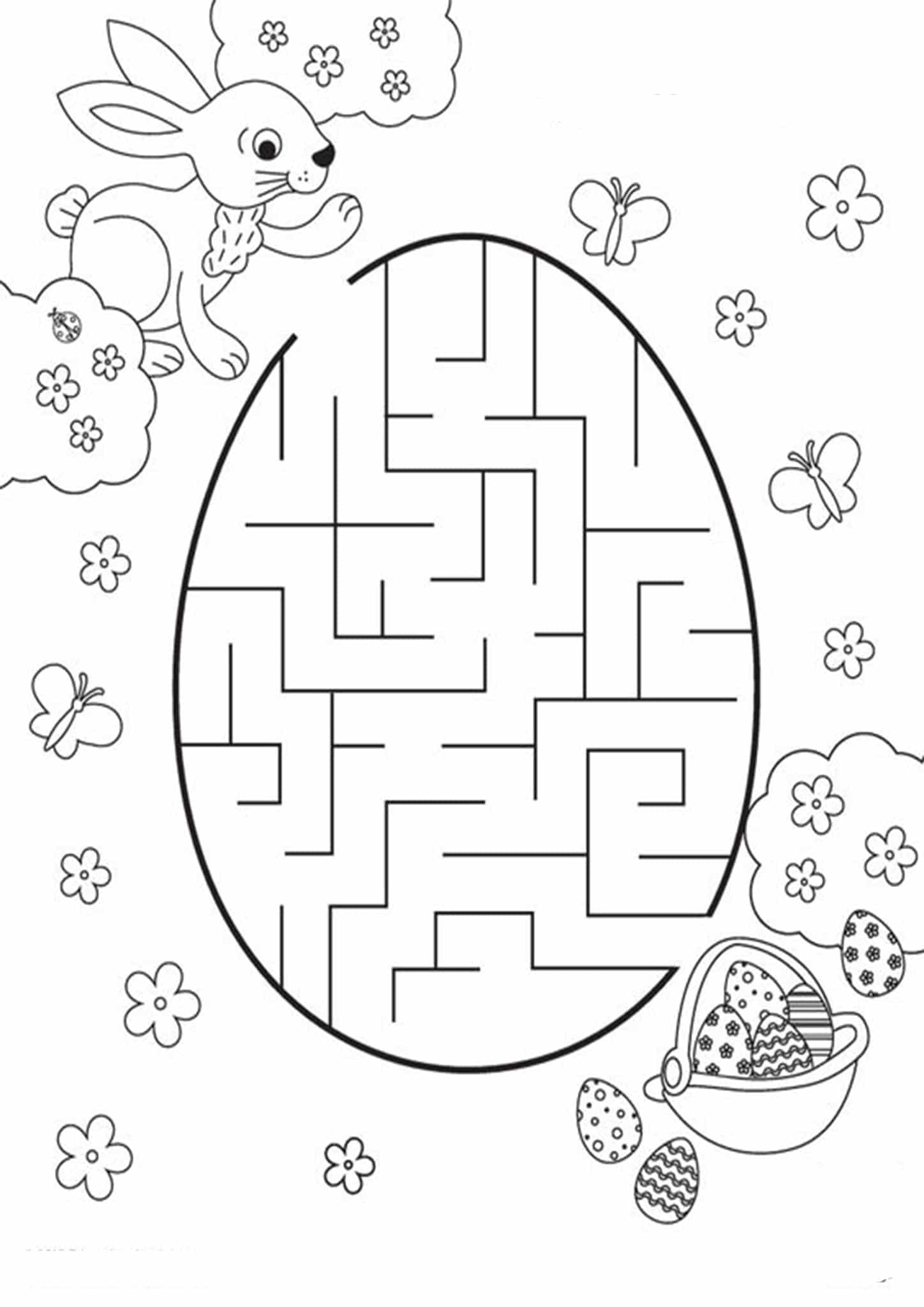 Free Printable Easter Worksheets For Little Ones Tulamama