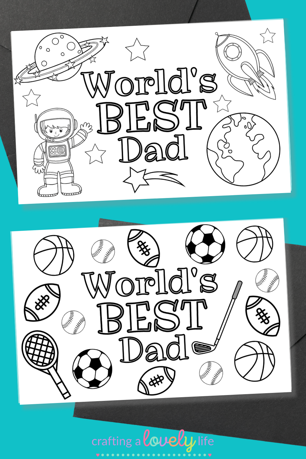 Free Printable Father s Day Cards To Color Free Printable Father s Day Cards To Color