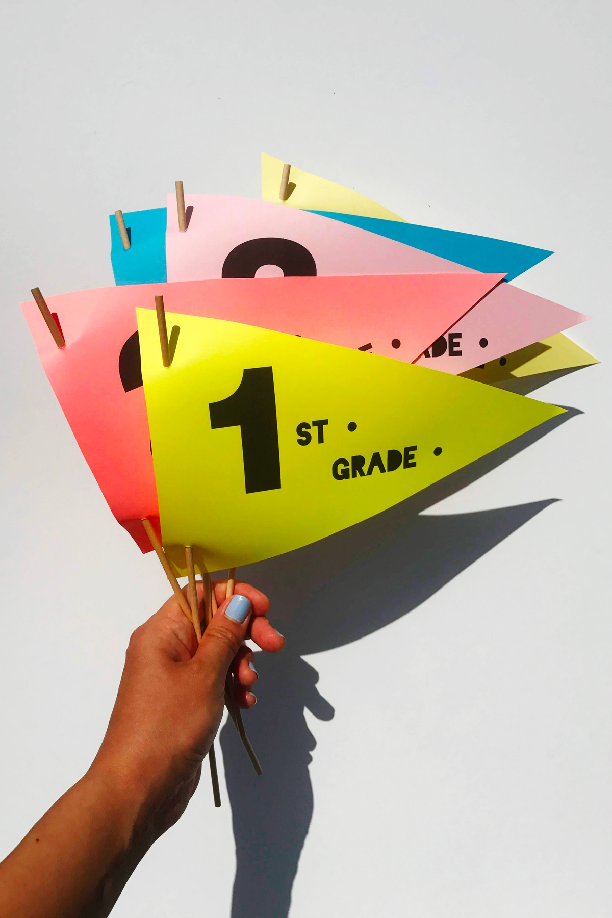 First Day Of School Printables Free Banners