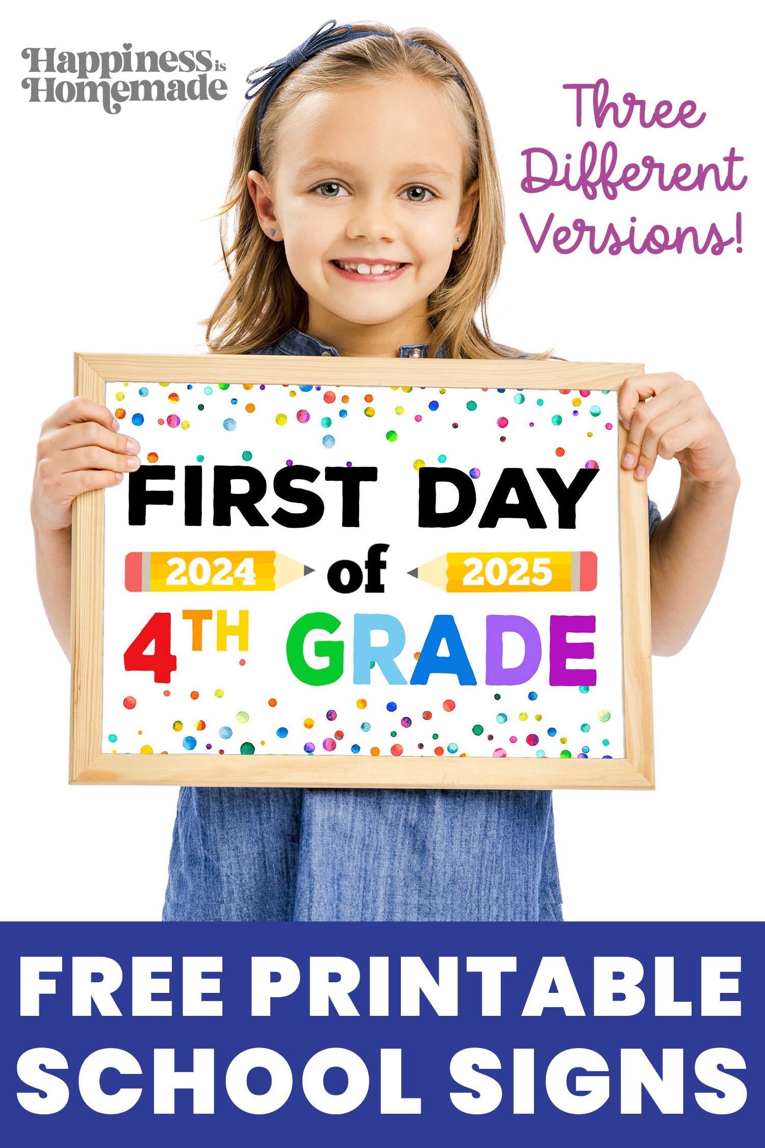 First Day Of School Sign Printable Free