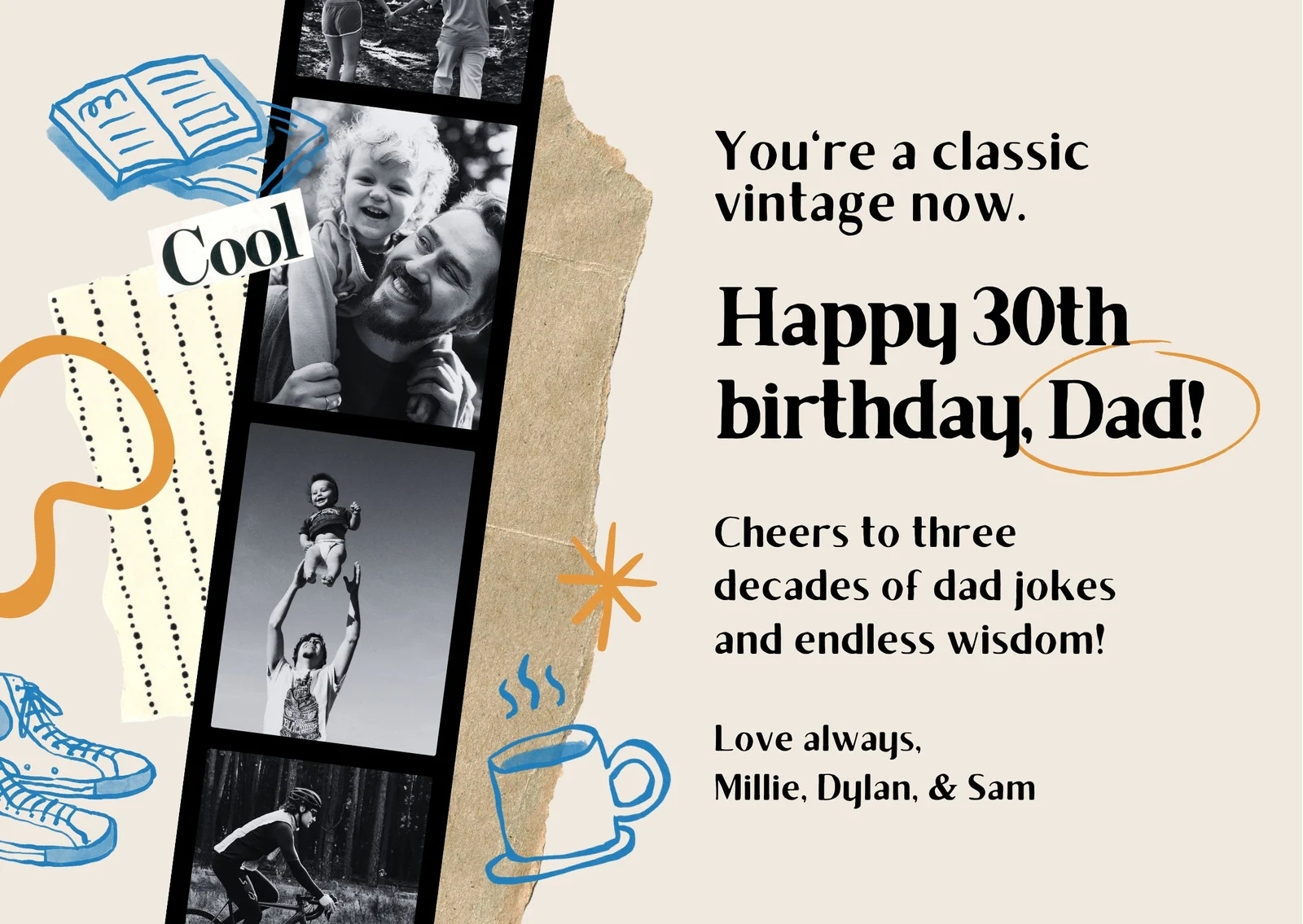 Free Printable Funny Birthday Card Templates Canva