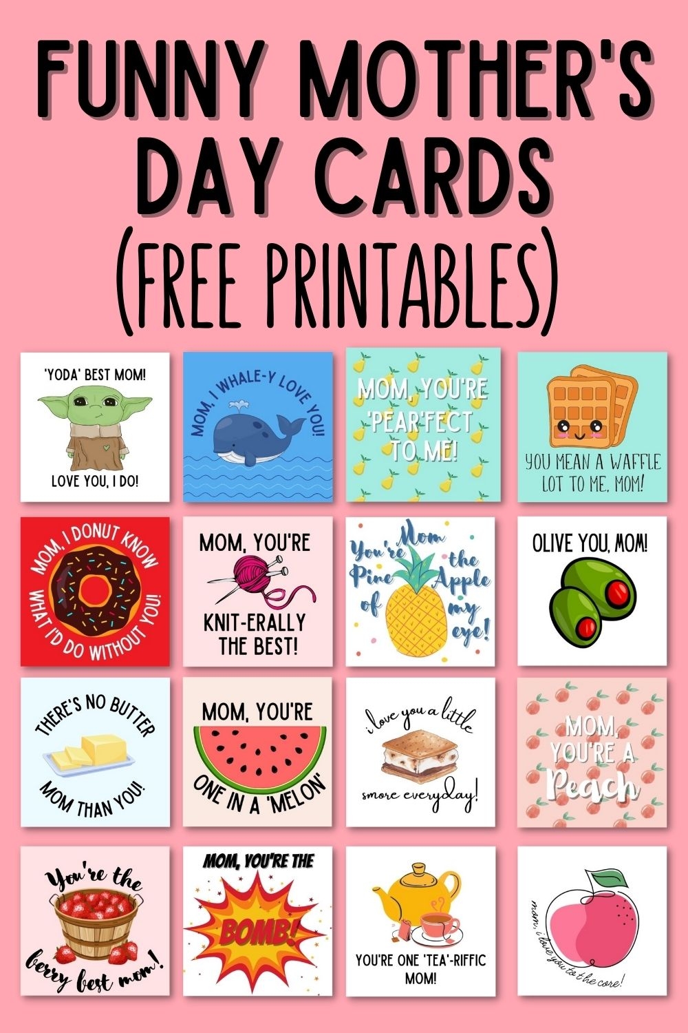 Free Printable Mother's Day Cards