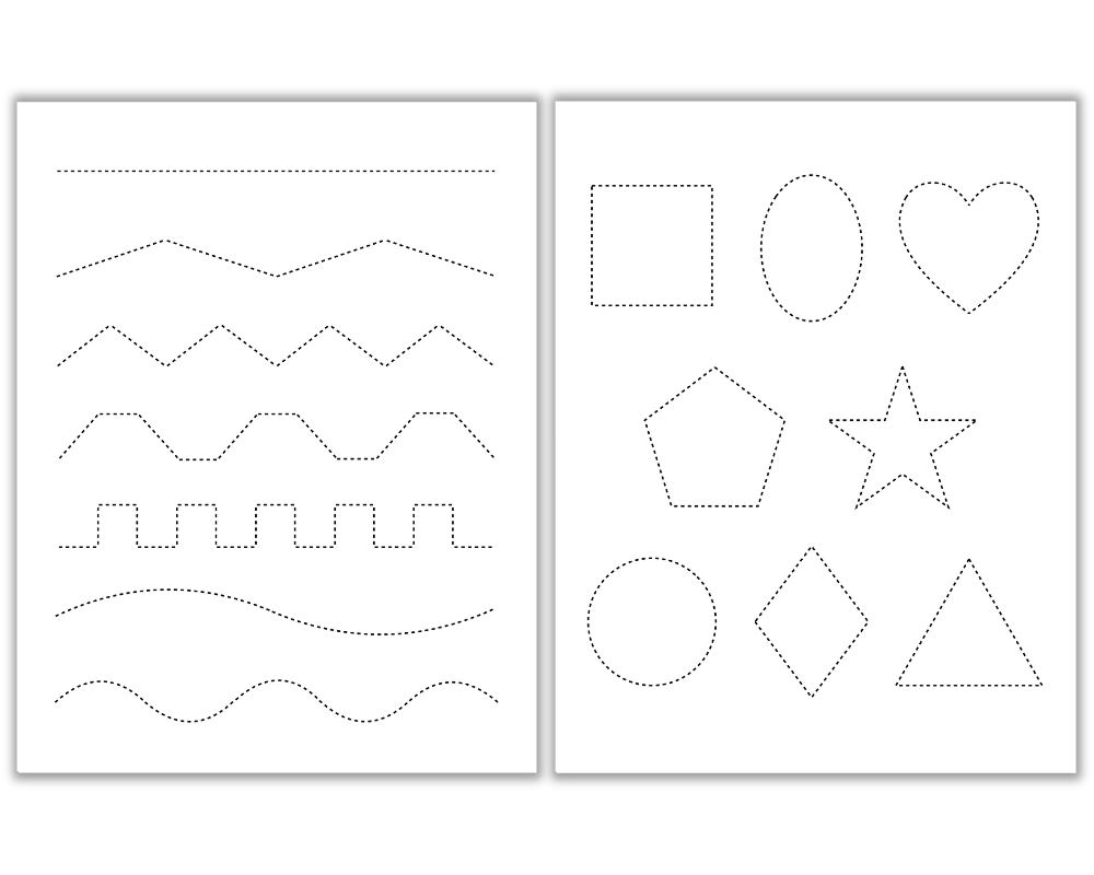 Free Printable Tracing Spring Preschool Worksheets The Keeper Of Worksheets Library