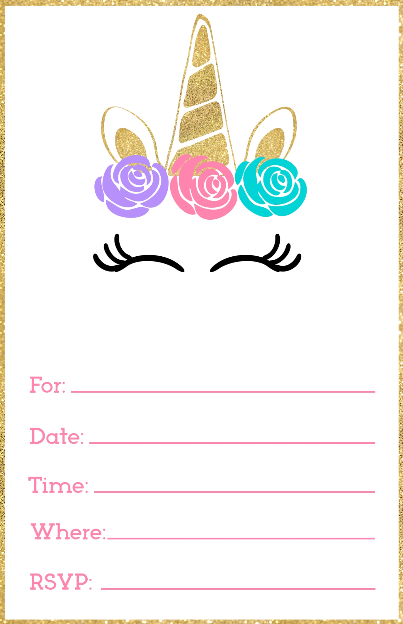 Birthday Invitations Free Printable