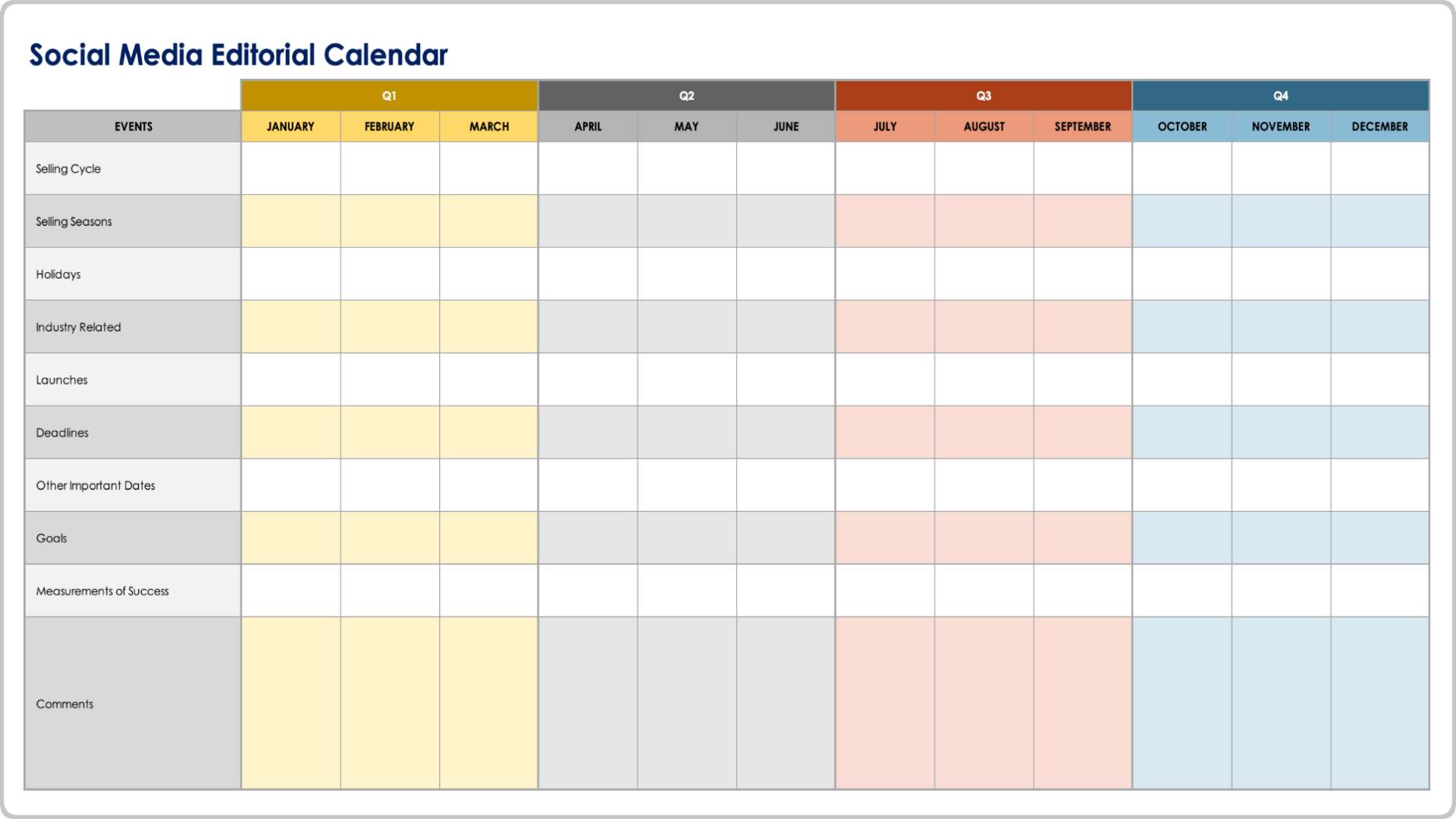 Free Printable Calendar Templates