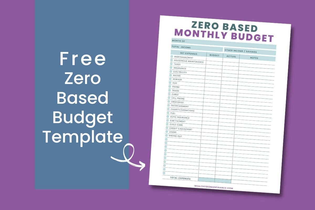 Free Zero Based Budget Template To Save Twice As Much