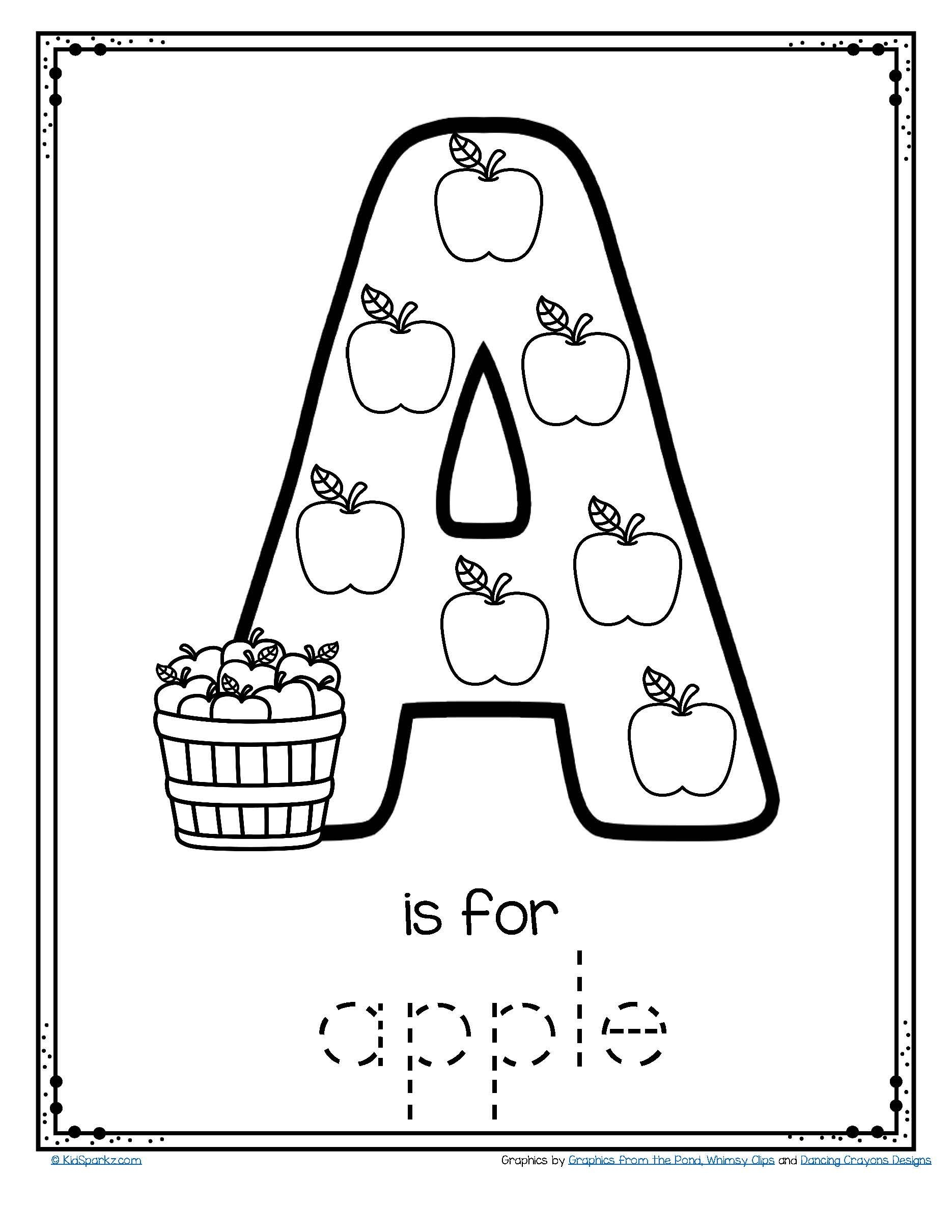 Fun And Educational Preschool Letter A Worksheets Engage Your Child With Alphabet Learning