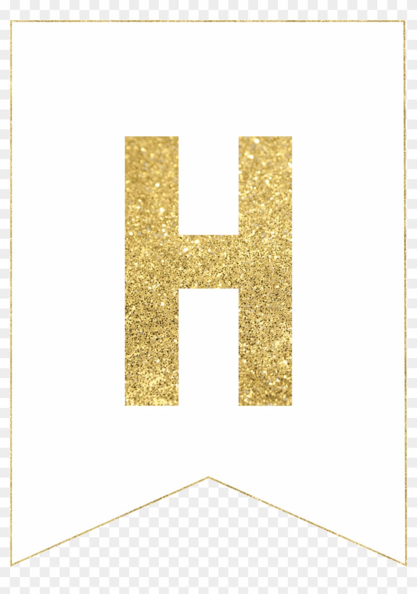 Gold Free Printable Banner Letters Gold Glitter Background HD Png Download 1736x2431 51856 PngFind