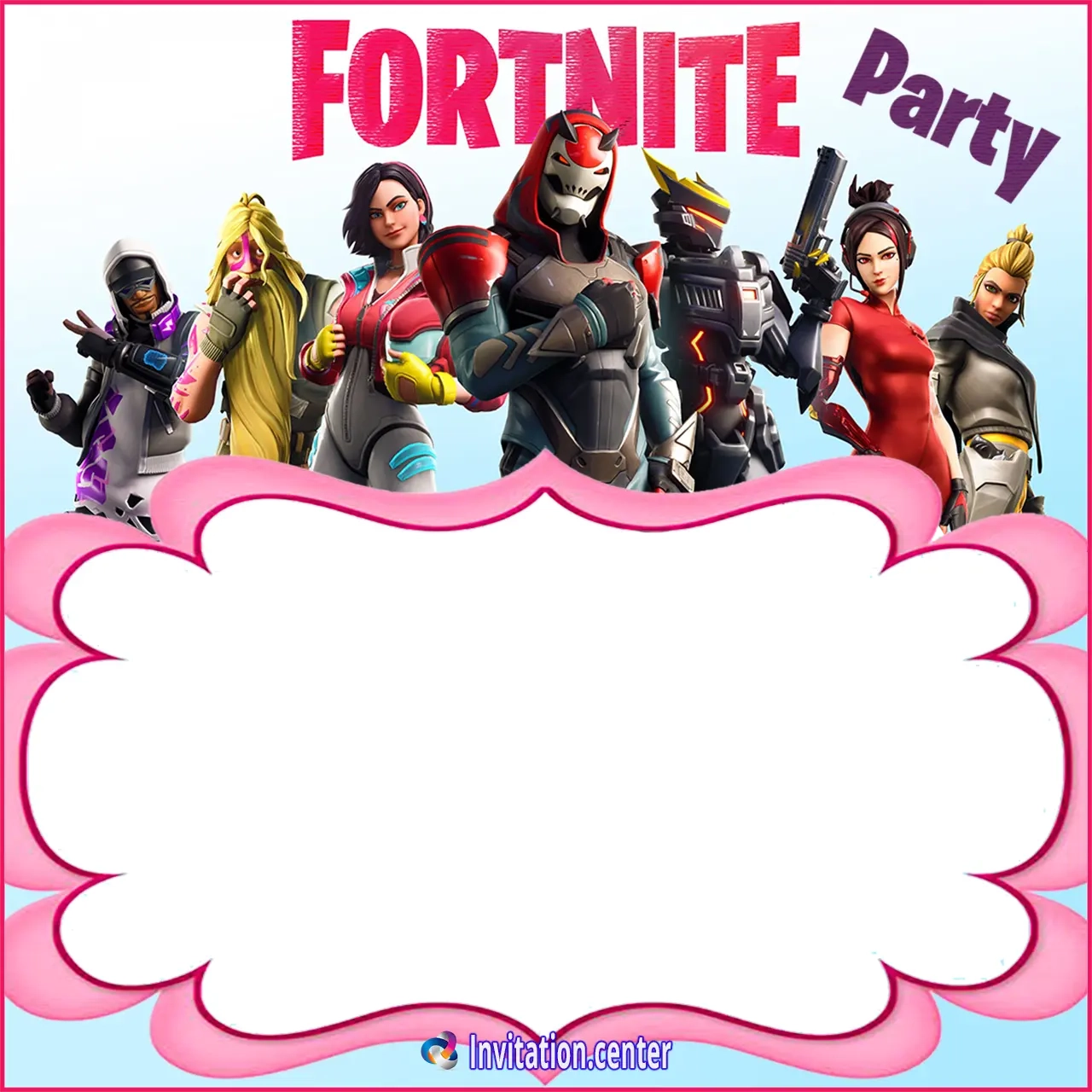 Grab Your FREE Fortnite Invitation Templates Invitation Center