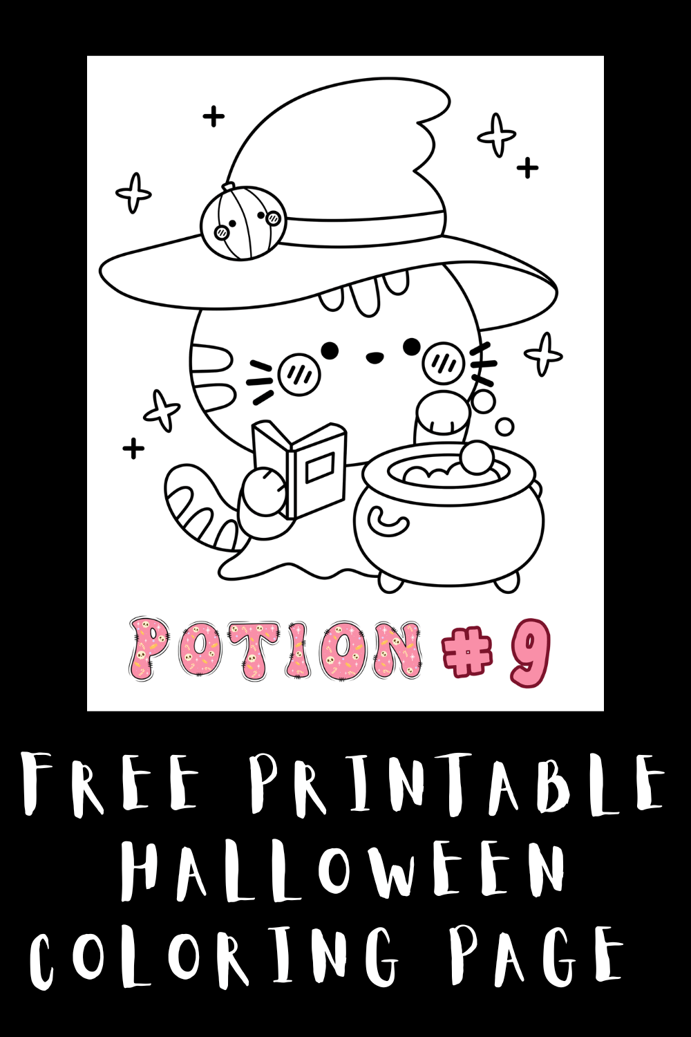 Halloween Coloring Page Free Printable Dear Creatives