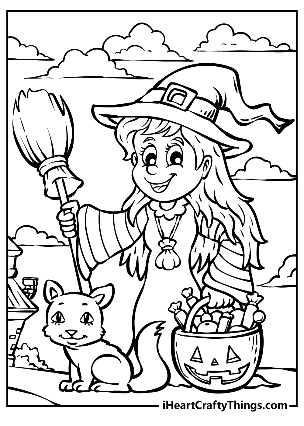 Free Halloween Coloring Sheets Printable